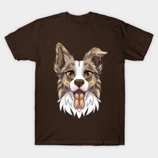 Red Merle Border Collie T-Shirt